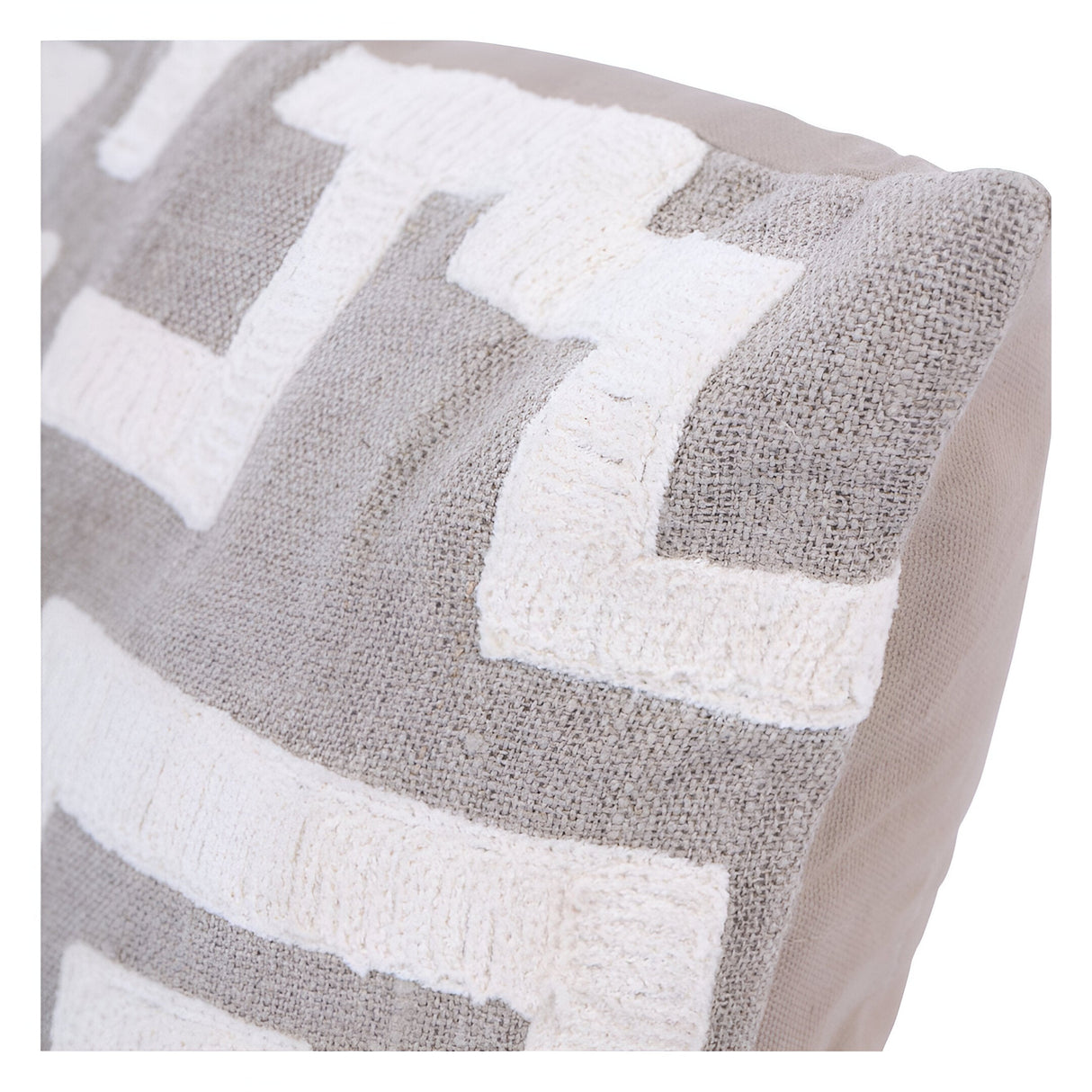 Decker Cushion Taupe - 47x47cm