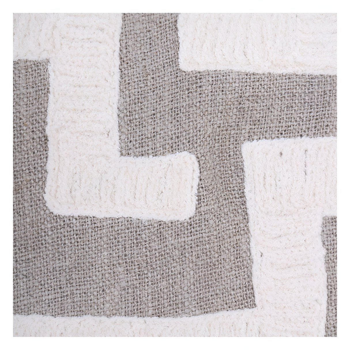 Decker Cushion Taupe - 47x47cm