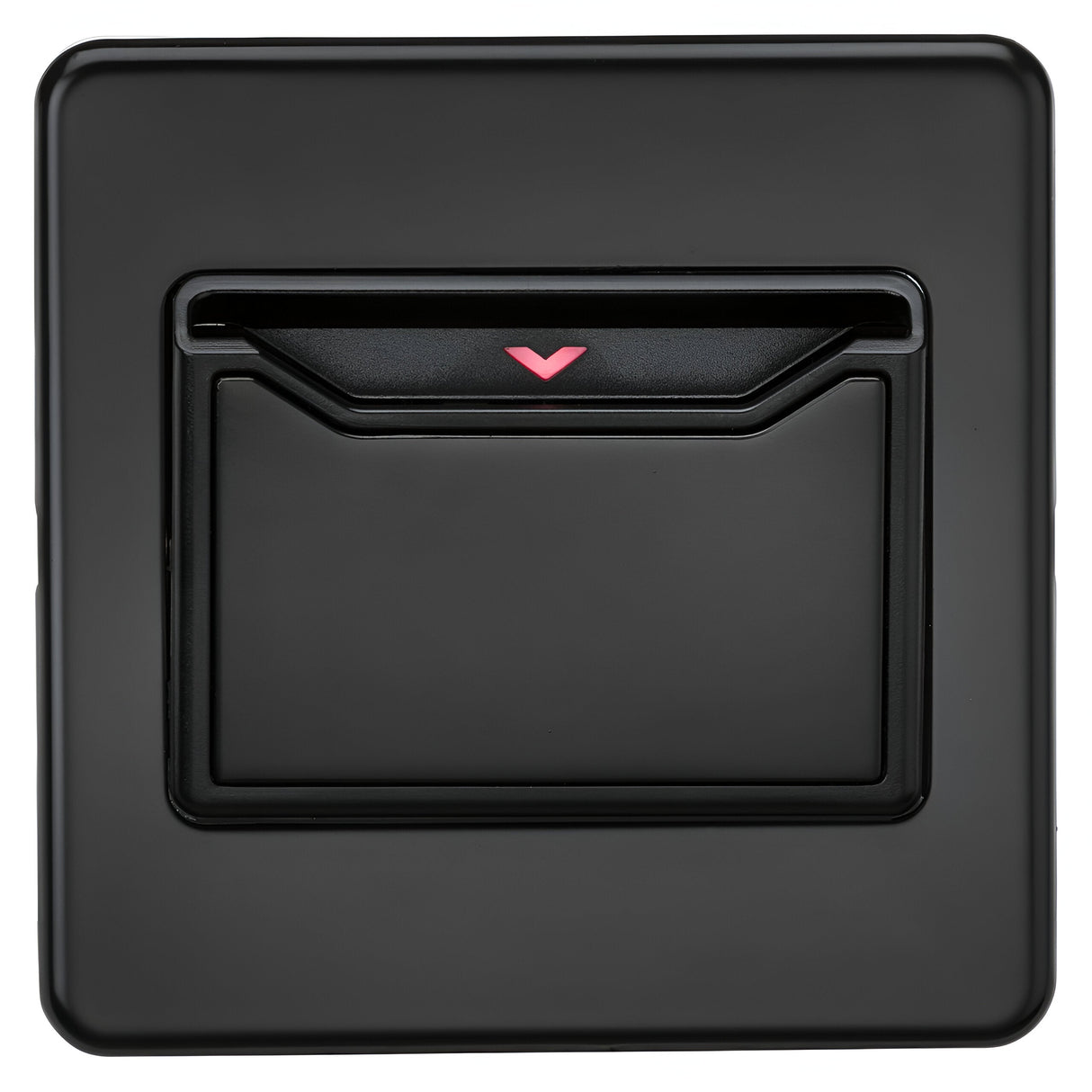 32A 1G Key Card Switch - Matt Black