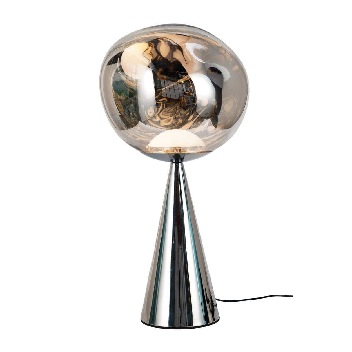 Lava LED Table Lamp - Silver