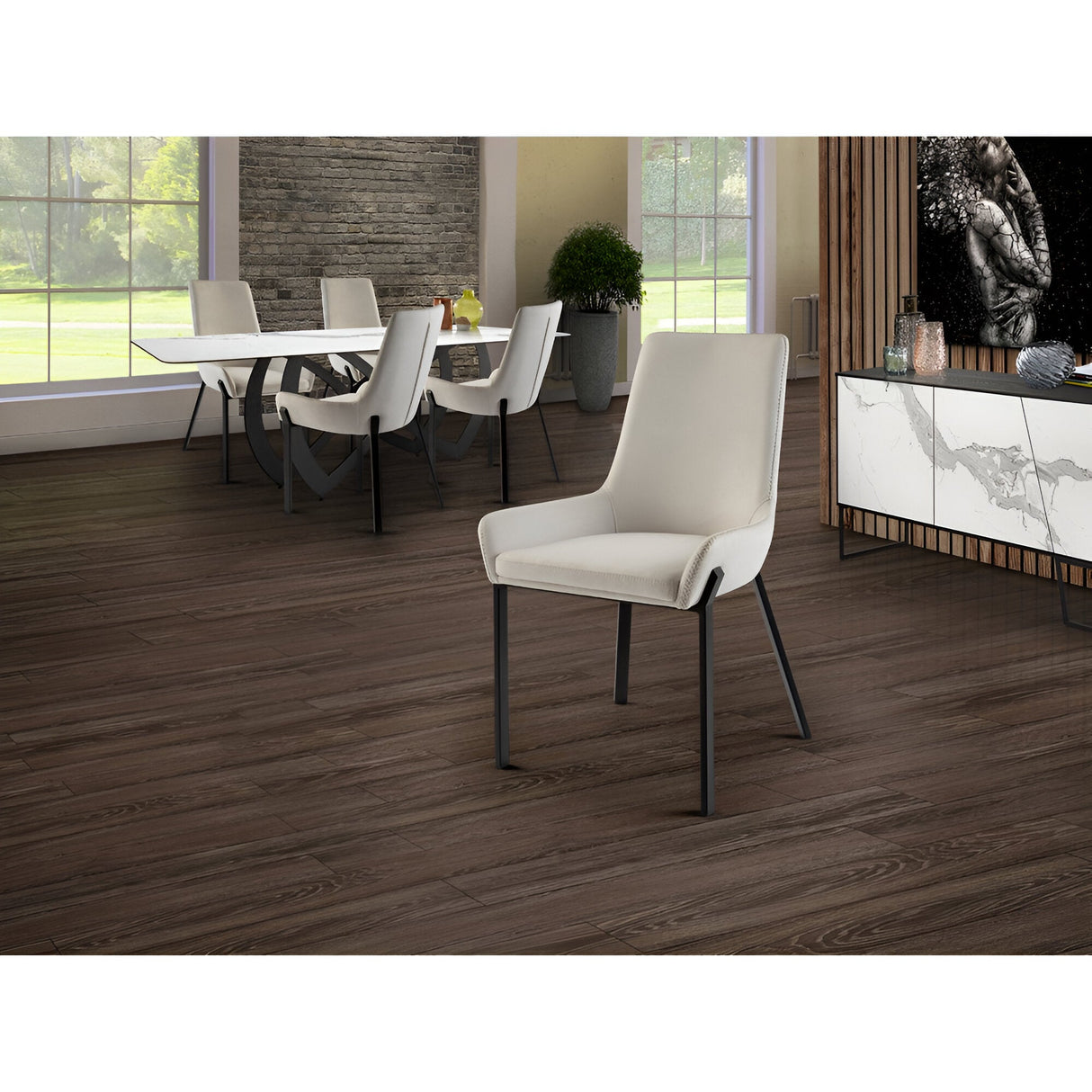 Diane Dining Chair - White