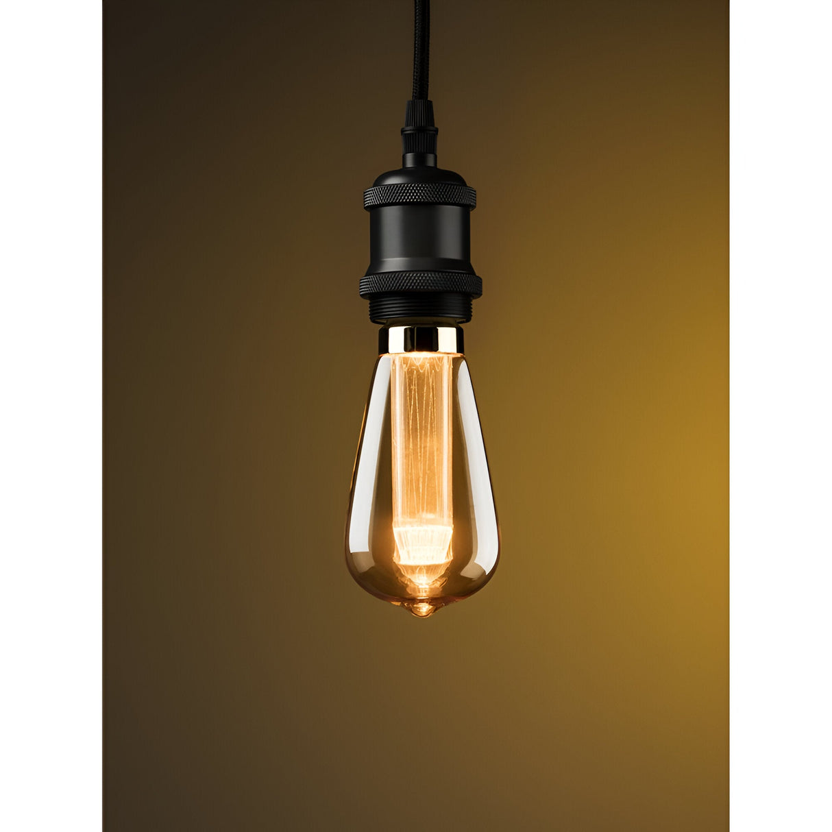 Luna 3W Non-Dimmable Filament Bulb - Amber, E27, 1800K