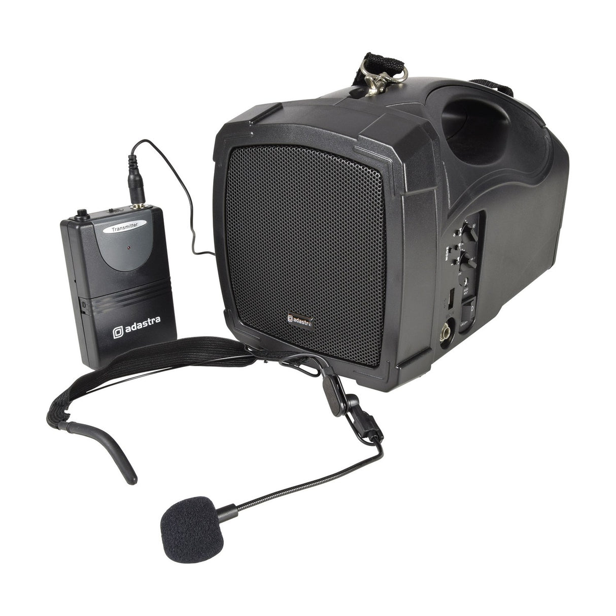Adastra H25B Handheld PA System with Neckband Mic & Bluetooth