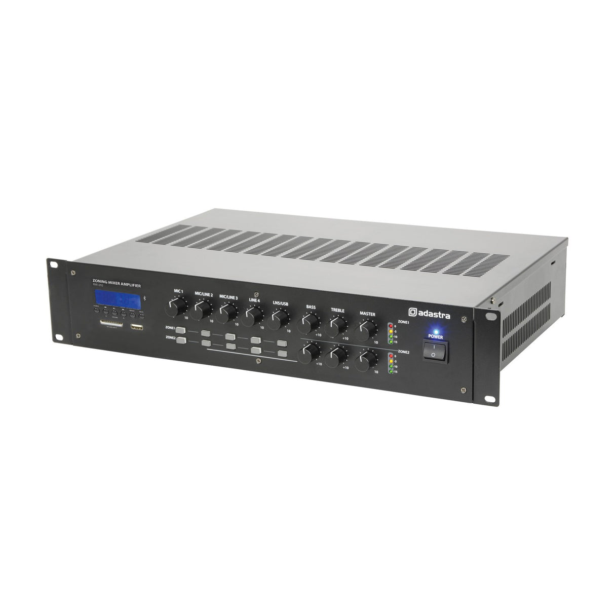 Adastra RM1202 2-Zone 2 x 120W Mixer-Amplifier