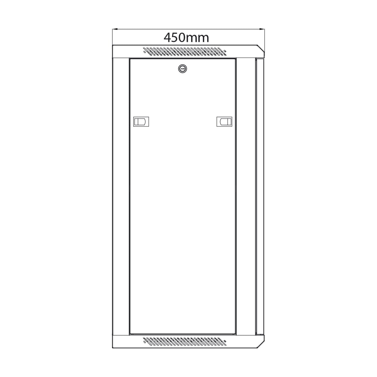 Adastra RC18U450 18U 450mm Deep 19" Rack Cabinet