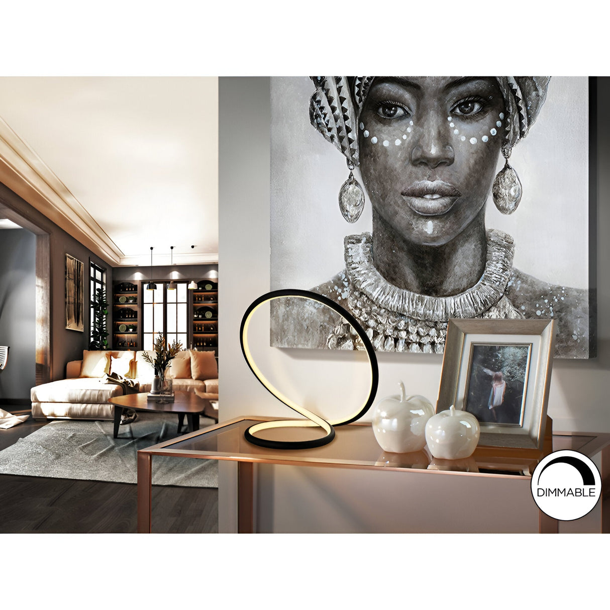 Infinito LED Table Lamp 15W 3000K - Black