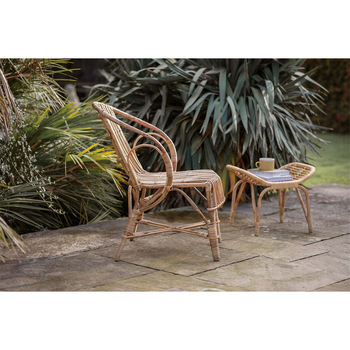 Ajaya Rattan Garden Chair - Natural