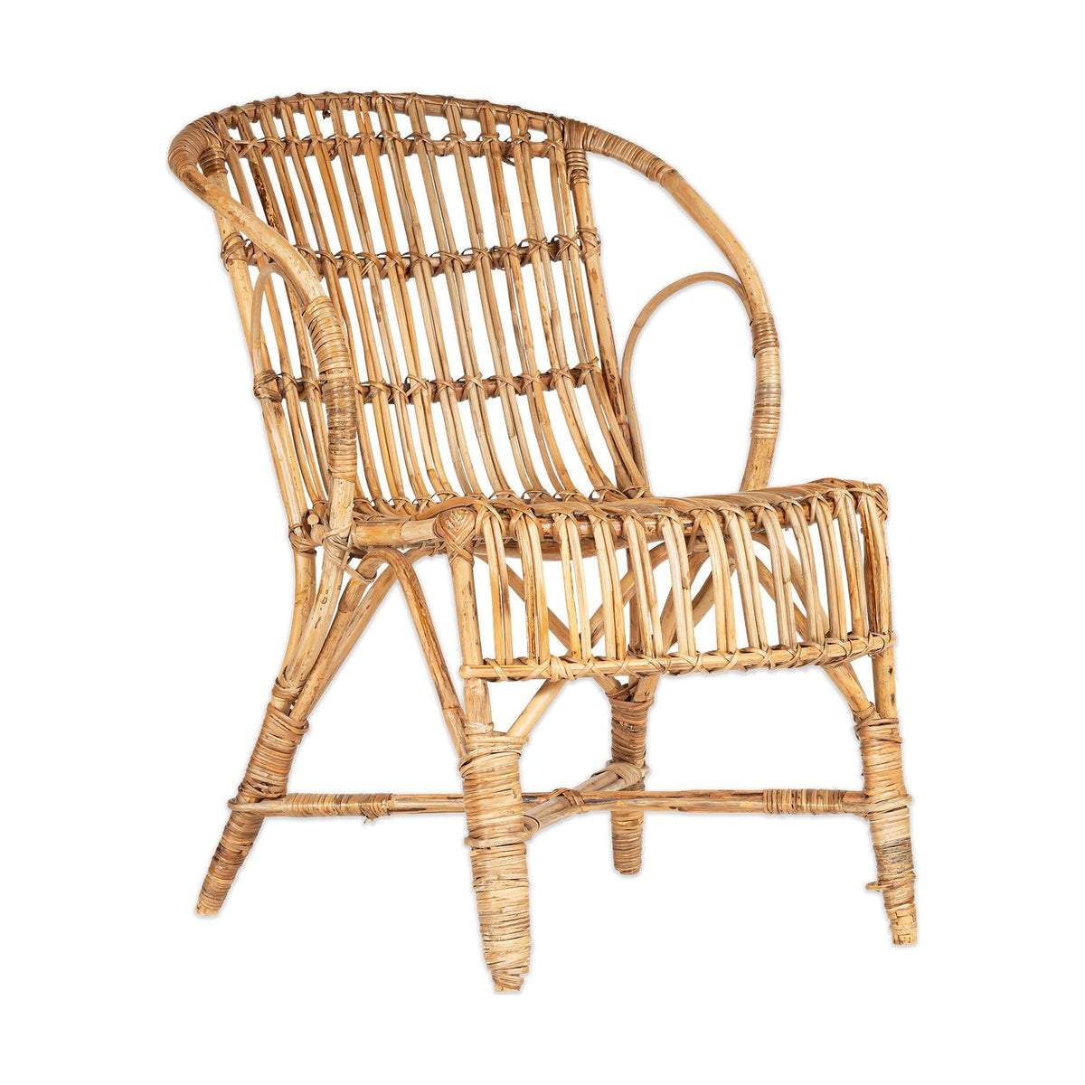 Ajaya Rattan Garden Chair - Natural