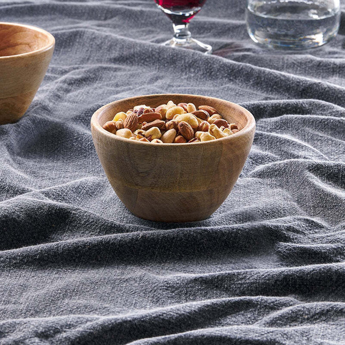 Artisan Mango Wood Bowl - Natural