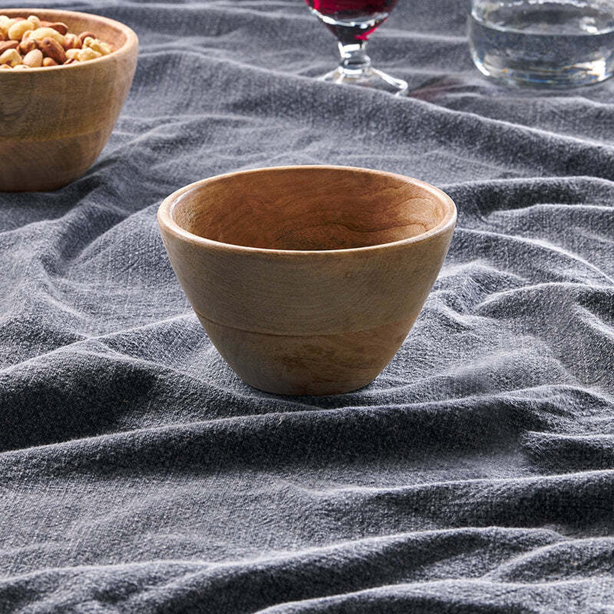Artisan Mango Wood Bowl - Natural
