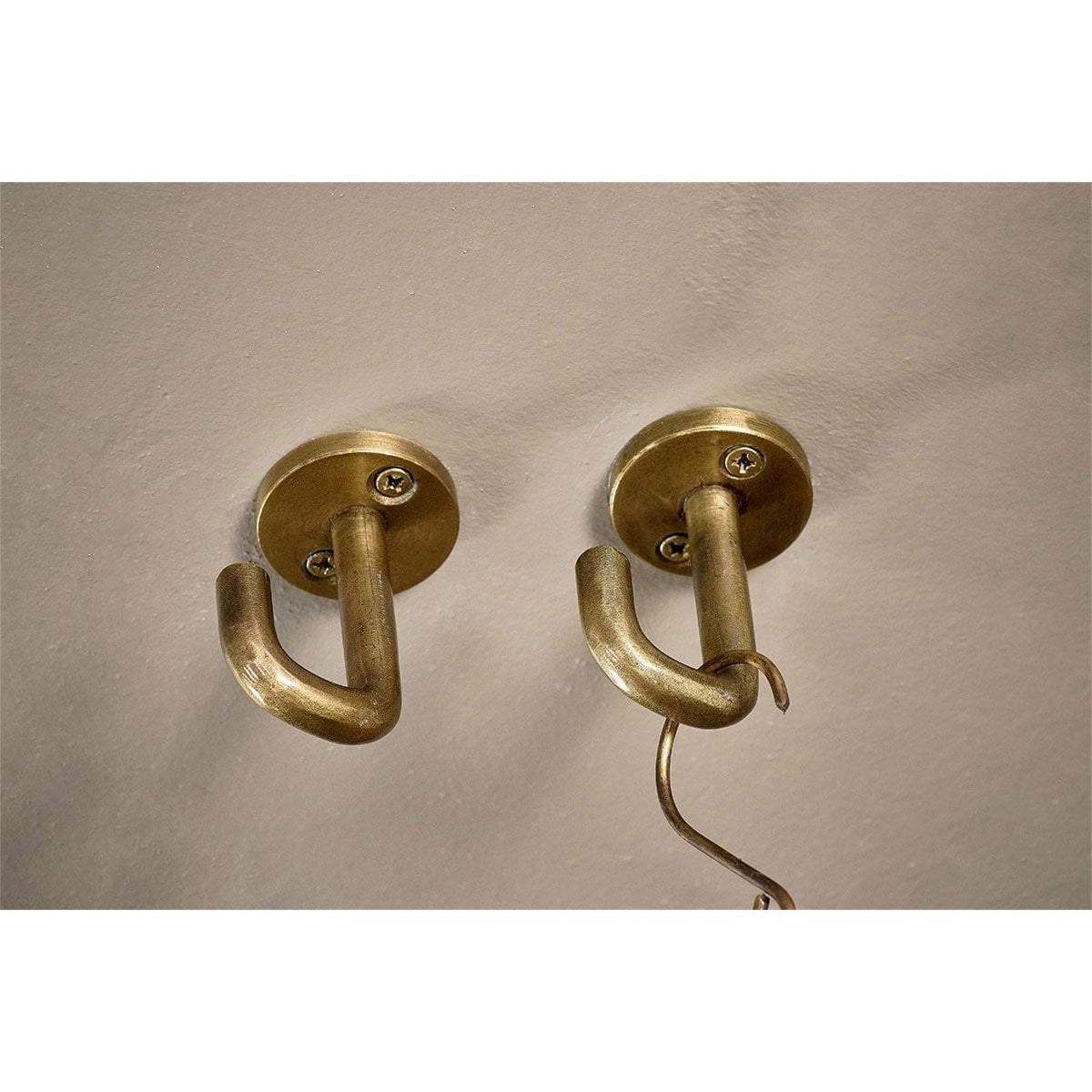 Aniko Iron Ceiling Hook - Brass - Set of 2