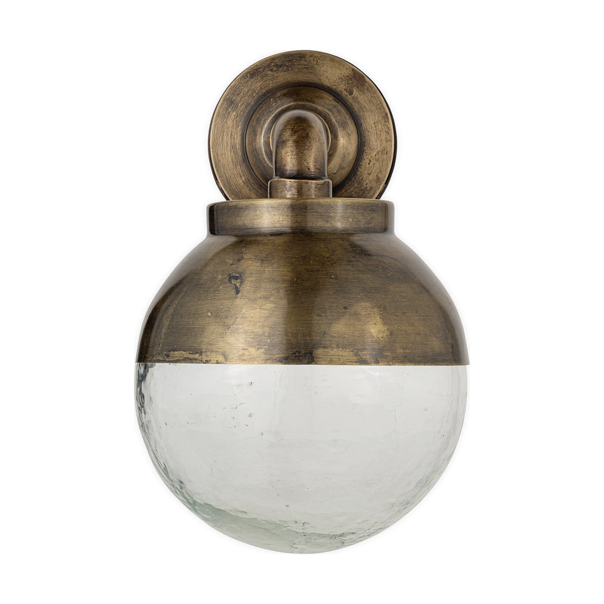 Abeo Outdoor Wall Light - Antique Brass