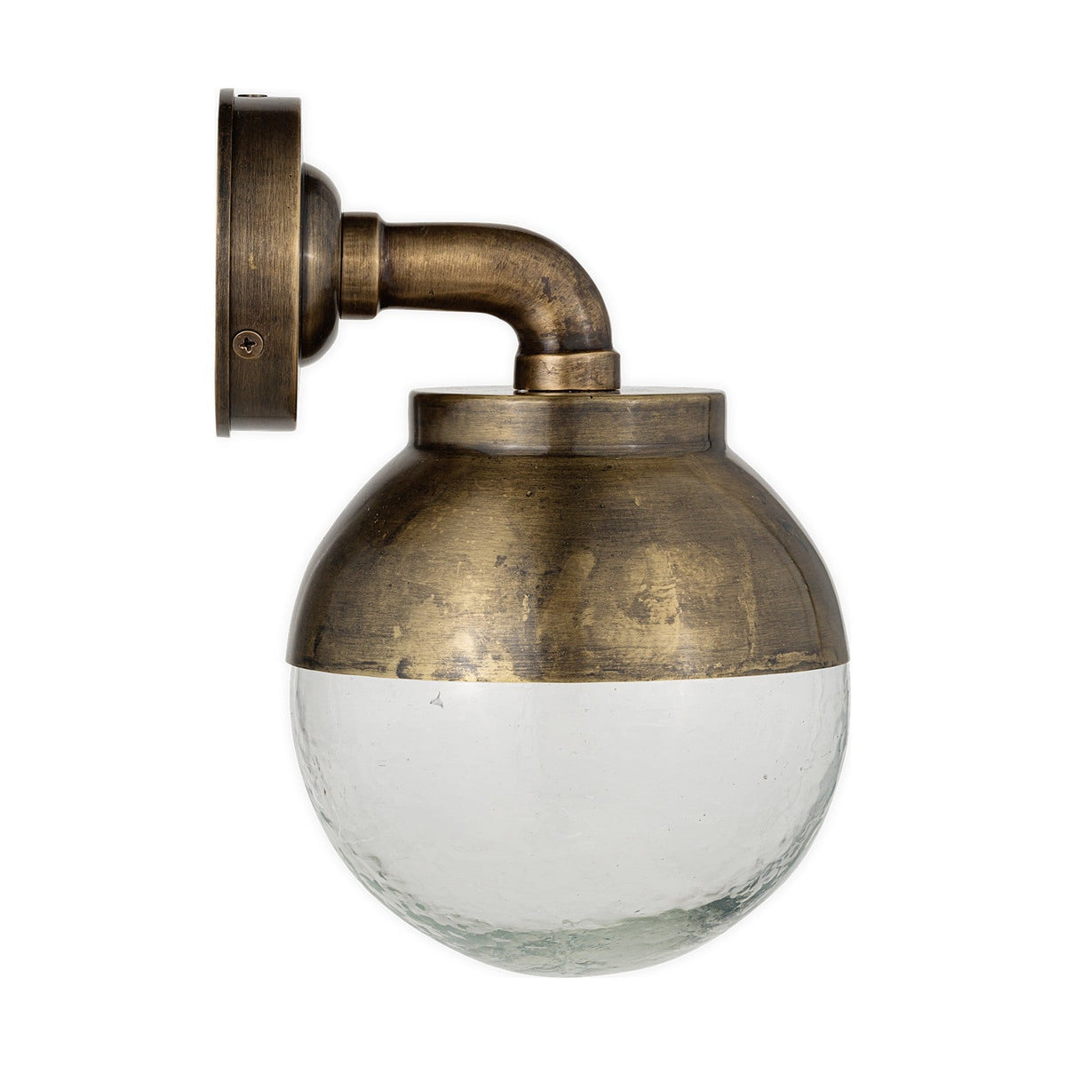 Abeo Outdoor Wall Light - Antique Brass