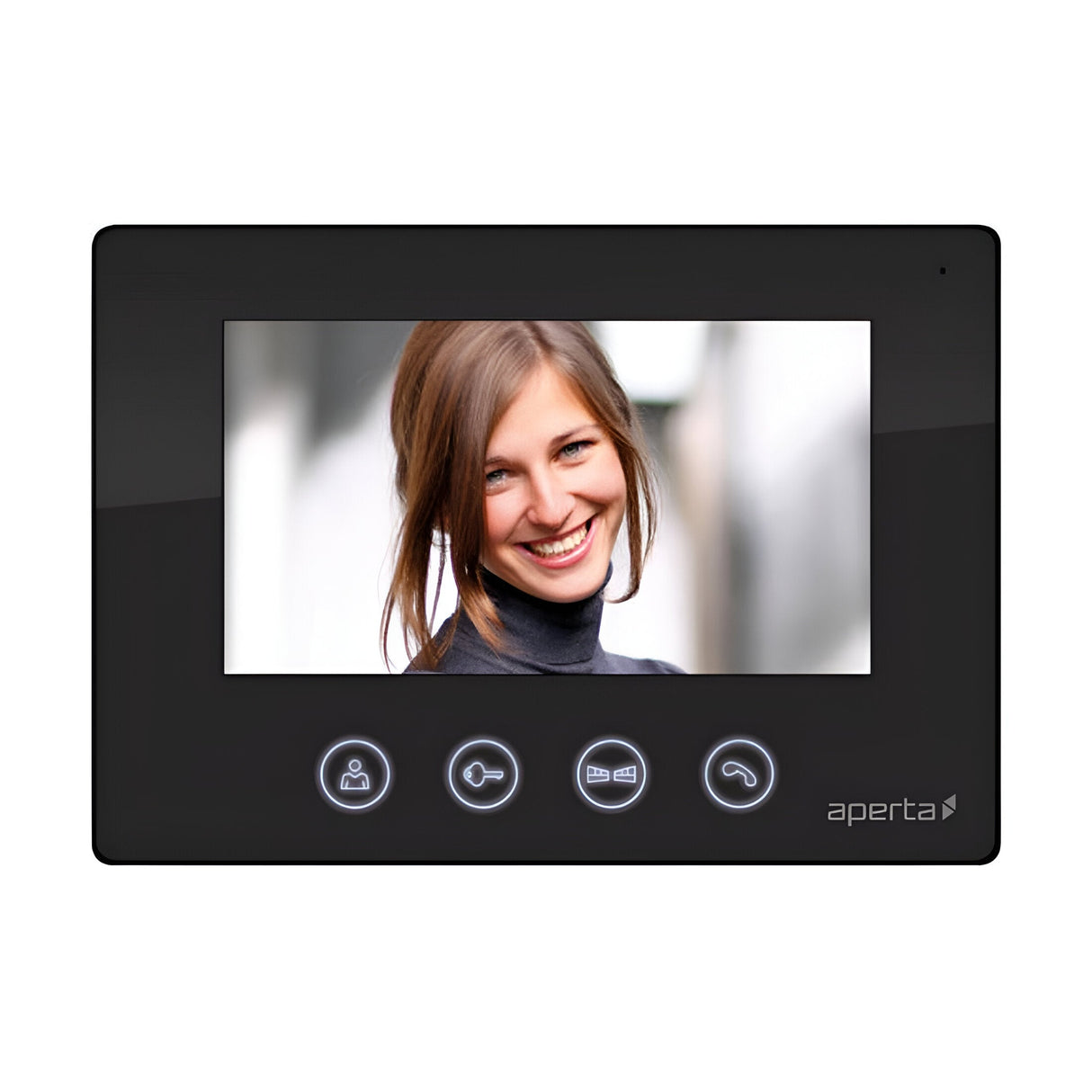 Colour Video Door Entry Monitor - Black
