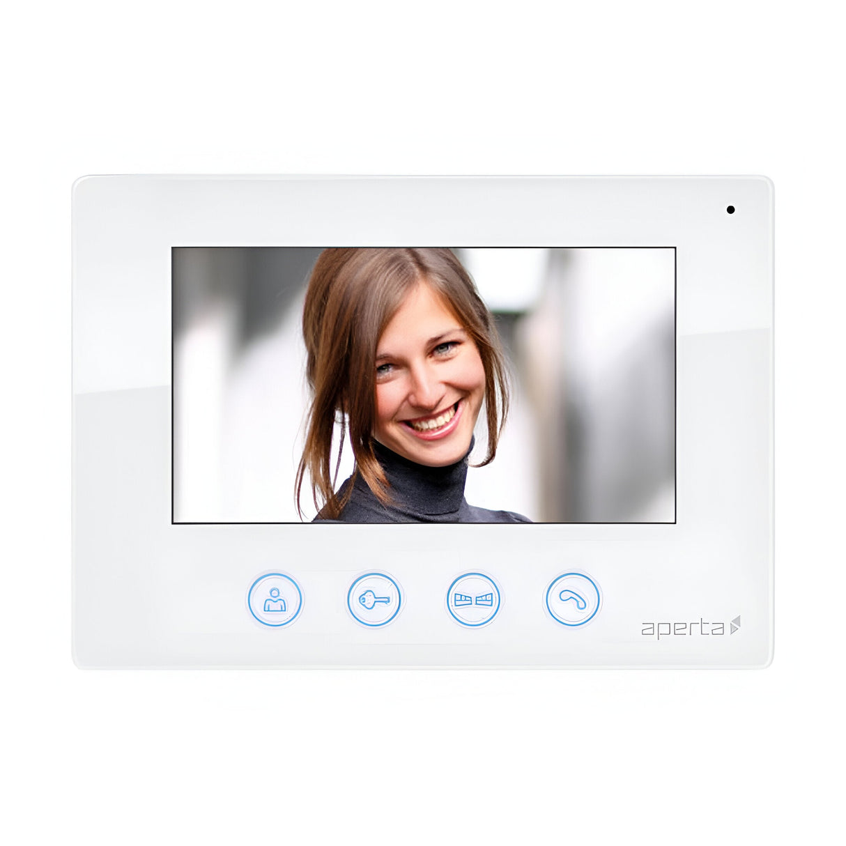 Colour Video Door Entry Monitor - White