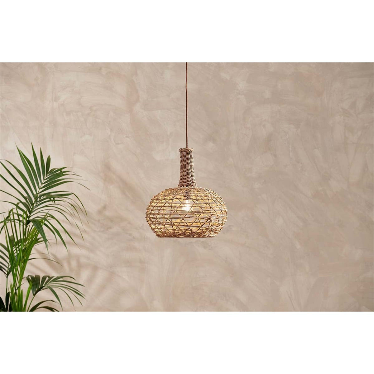 Beru Small Rattan Lampshade - Natural