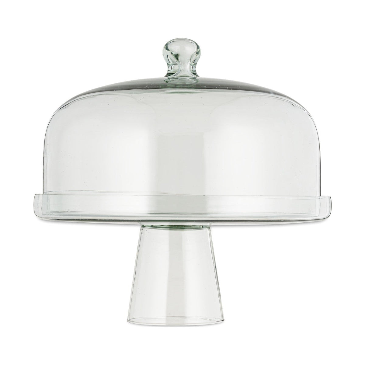 Banjara Glass Dome Cake Stand - Clear
