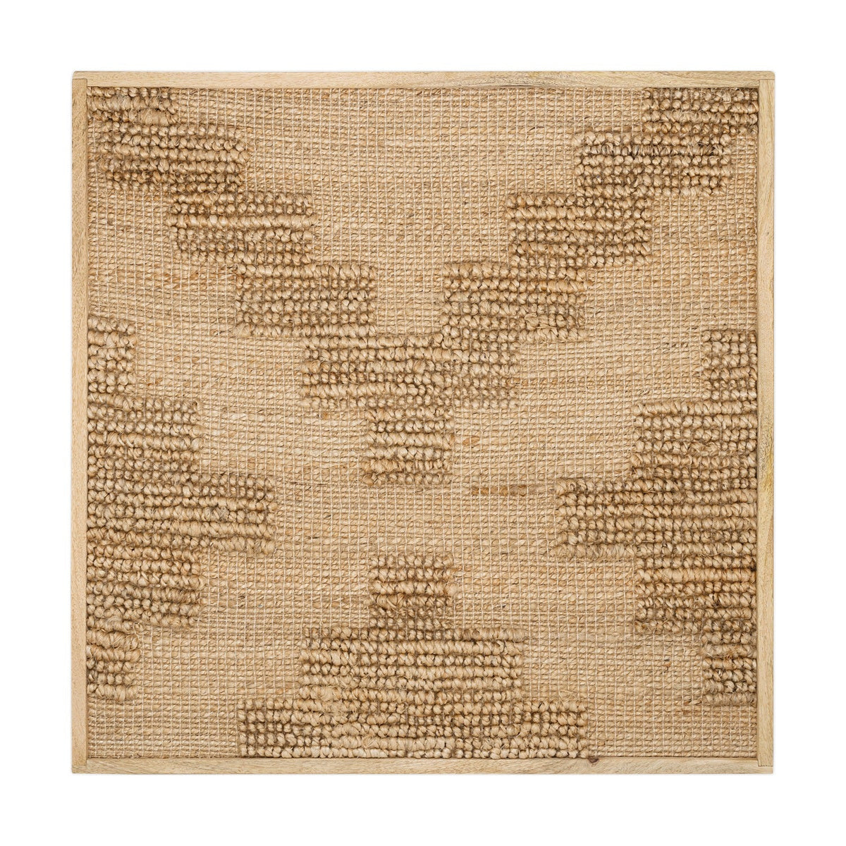 Bawal Cross Jute Wall Art - Natural