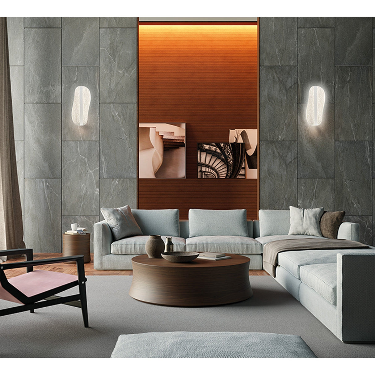 Bianca LED Wall Light 15W 3000K - White