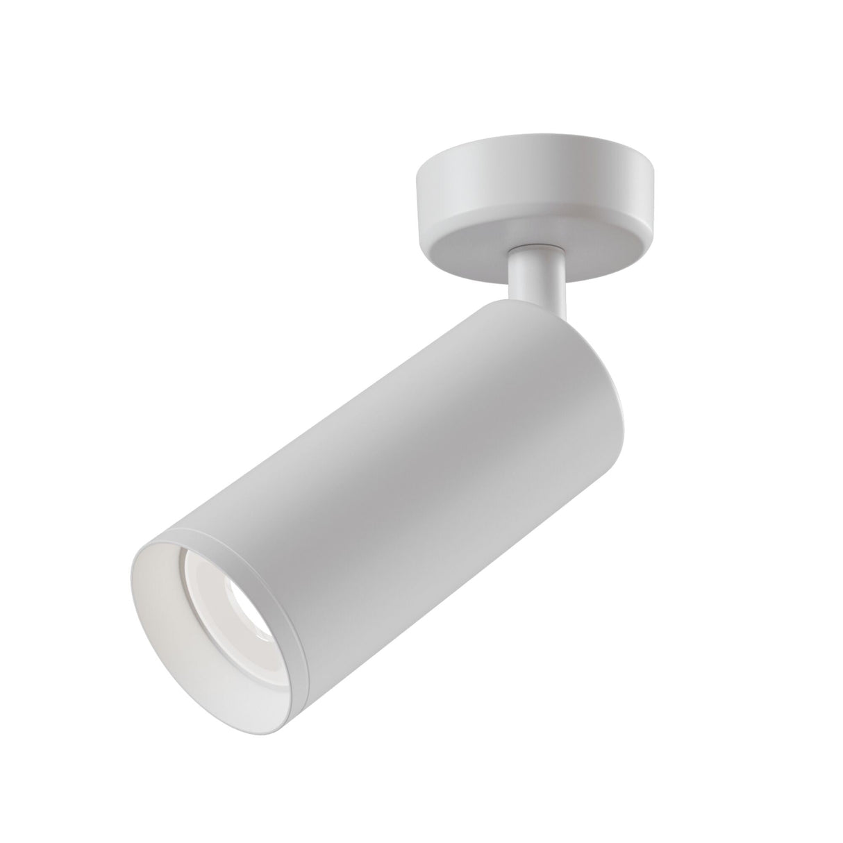 Focus Single Surface-Mounted Spotlight, white finish, versatile lighting for any setting