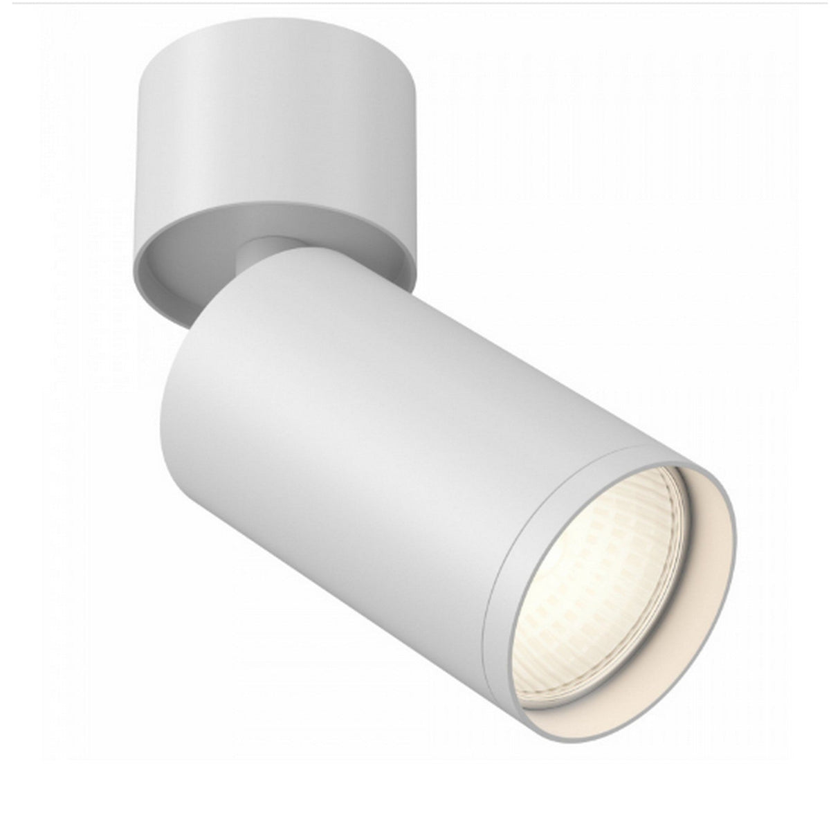 Focus S Single Surface-Mounted Spotlight, white, blending seamlessly into modern interiors
