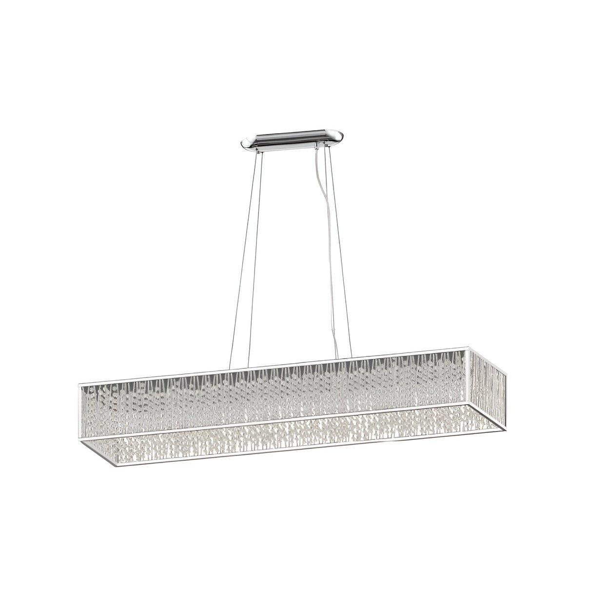 Melden 11 Light Crystal Suspension Light - Chrome