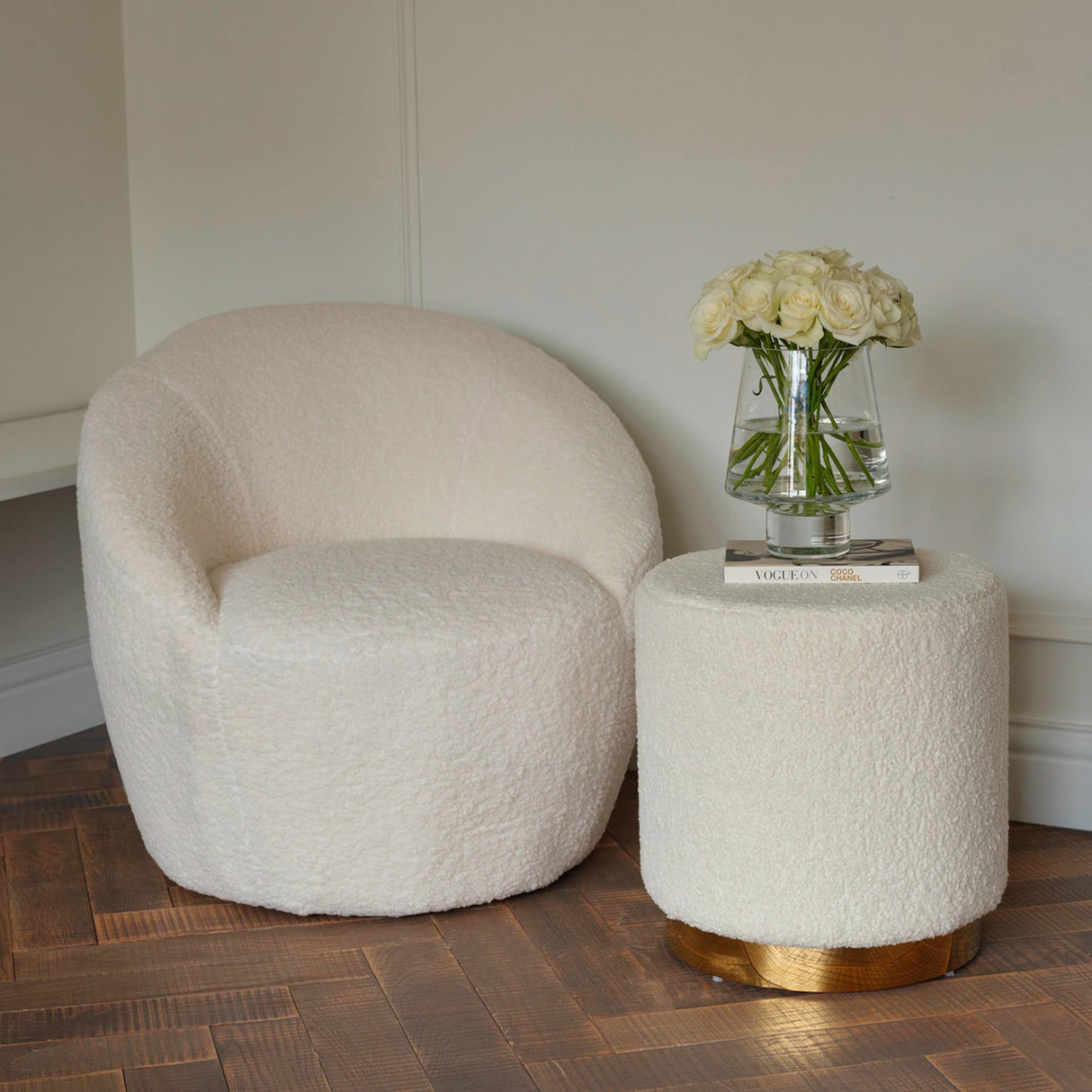 Cocoon Accent Chair – Off White