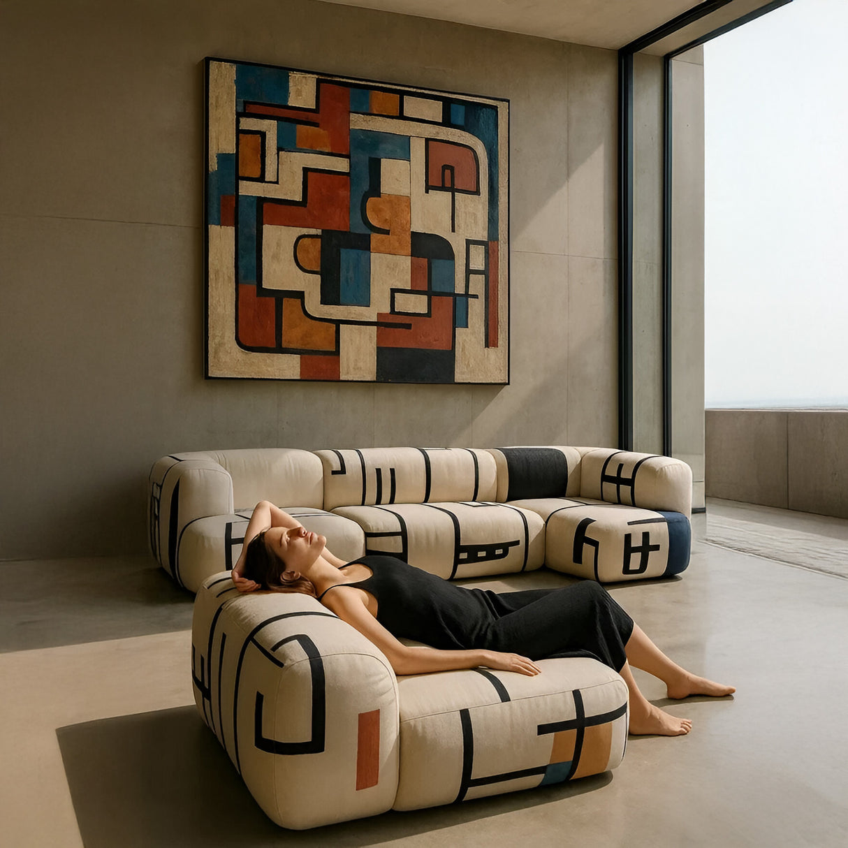 Sketch Urban 8 Seater Modular Sofa