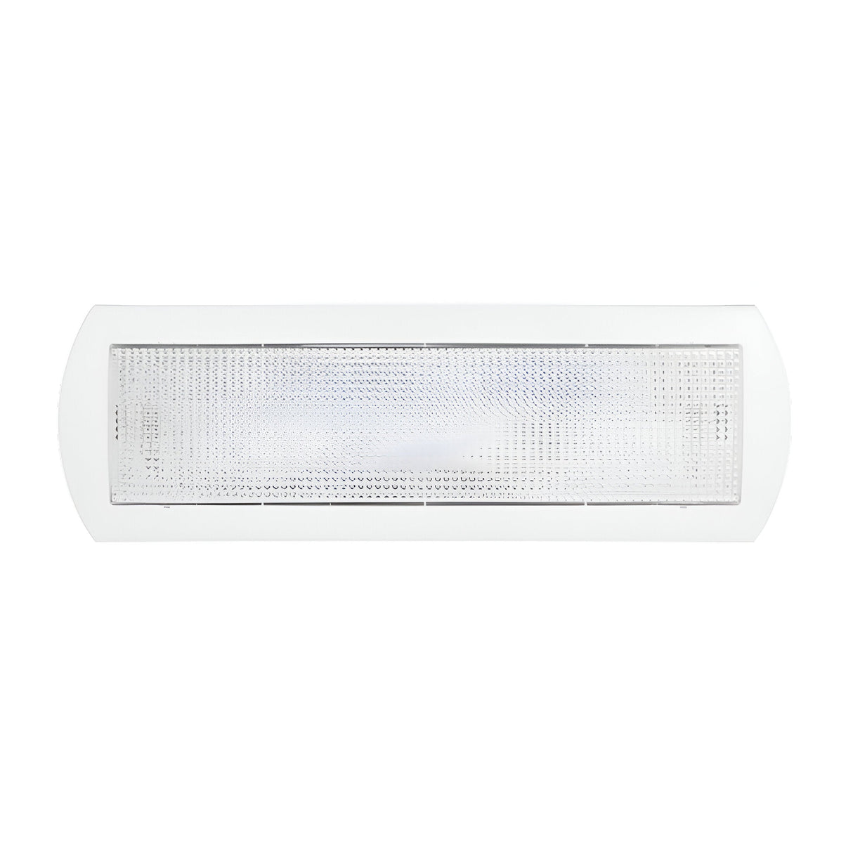 Duceri Emergency Flush Bulkhead 4W LED Lithium Battery Maintained - White