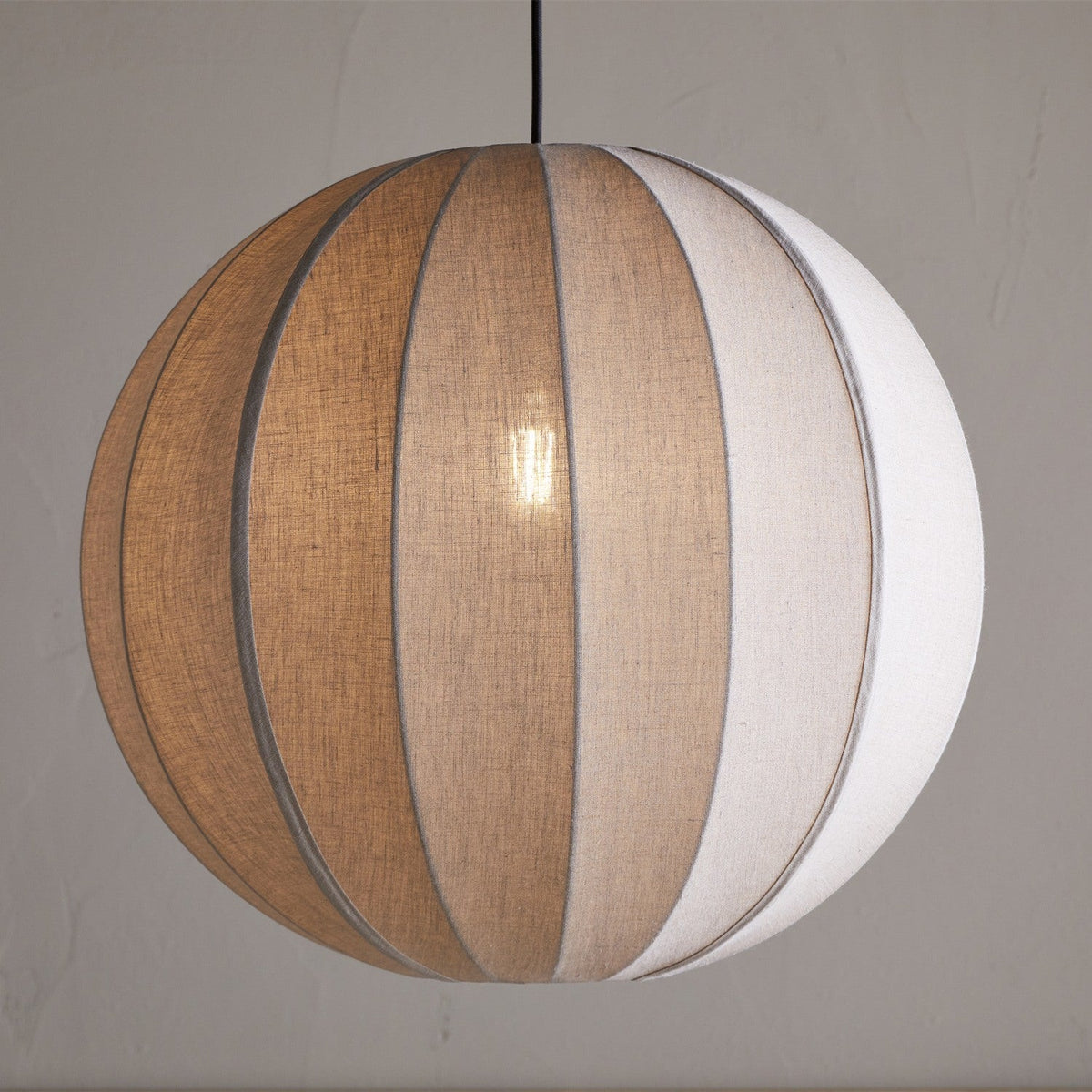 Dharini Linen Lampshade - Natural