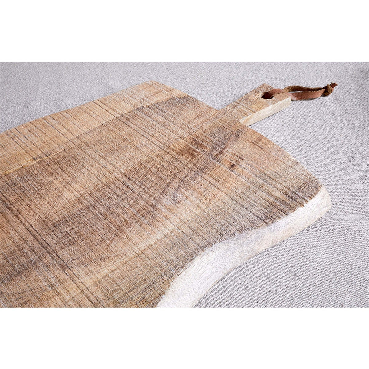 Embe Large Wooden Chopping Board - Natural