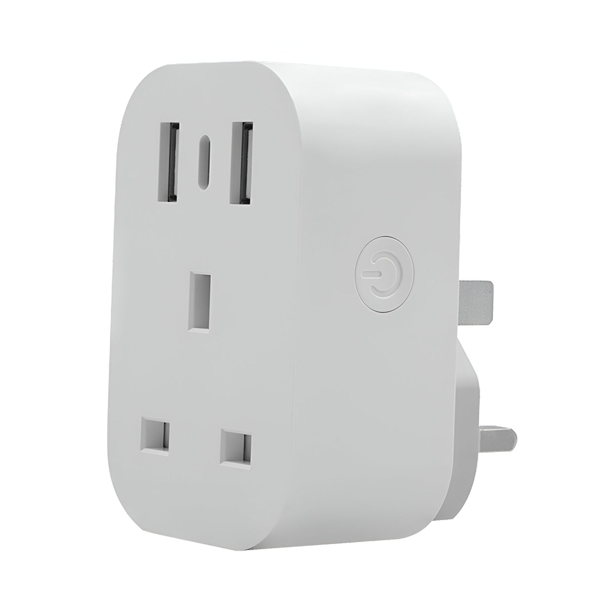 Fort Smart Plug With Mains Passthrough and Switchable USB & USB-C