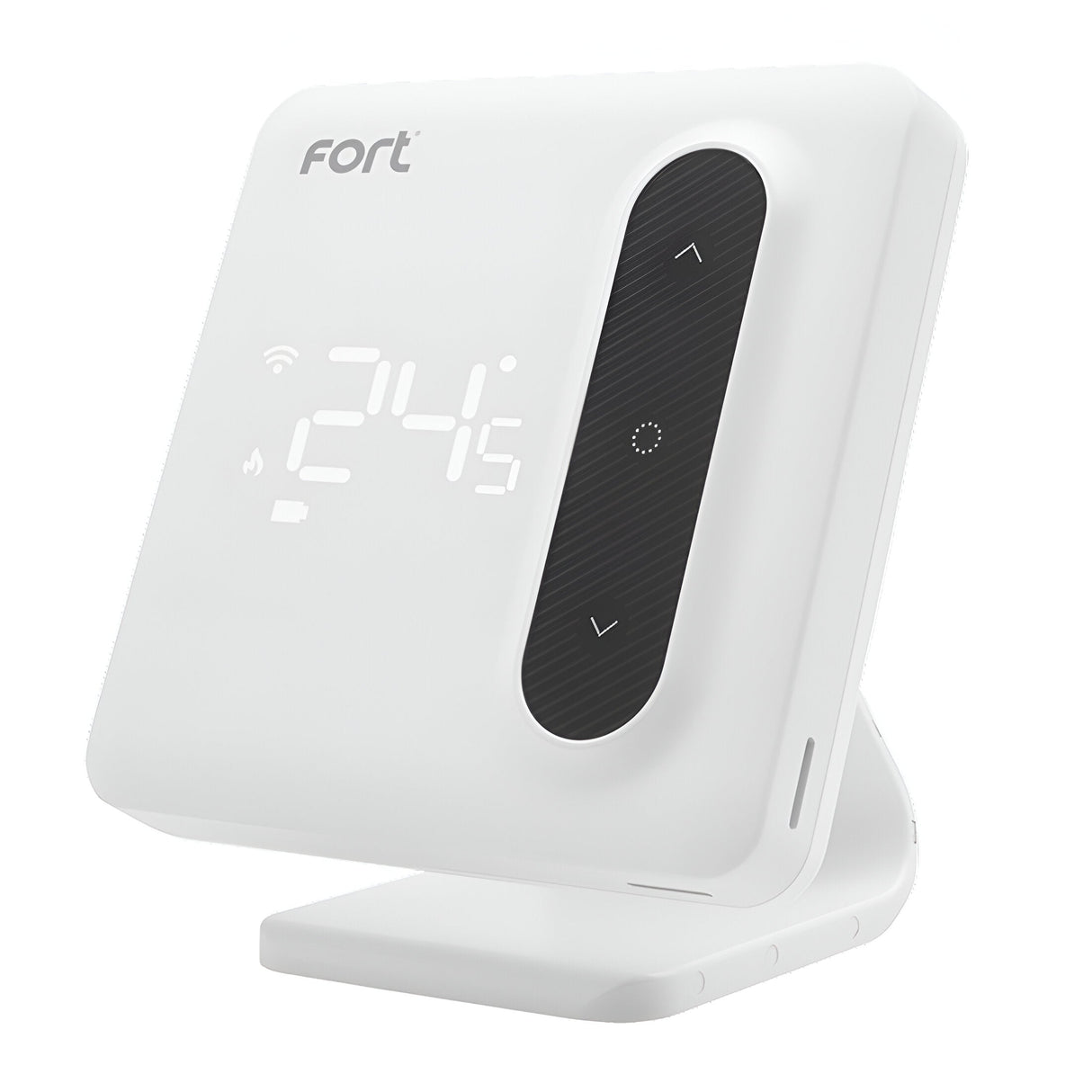 Fort Programmable Thermostat With RF and WiFi - White