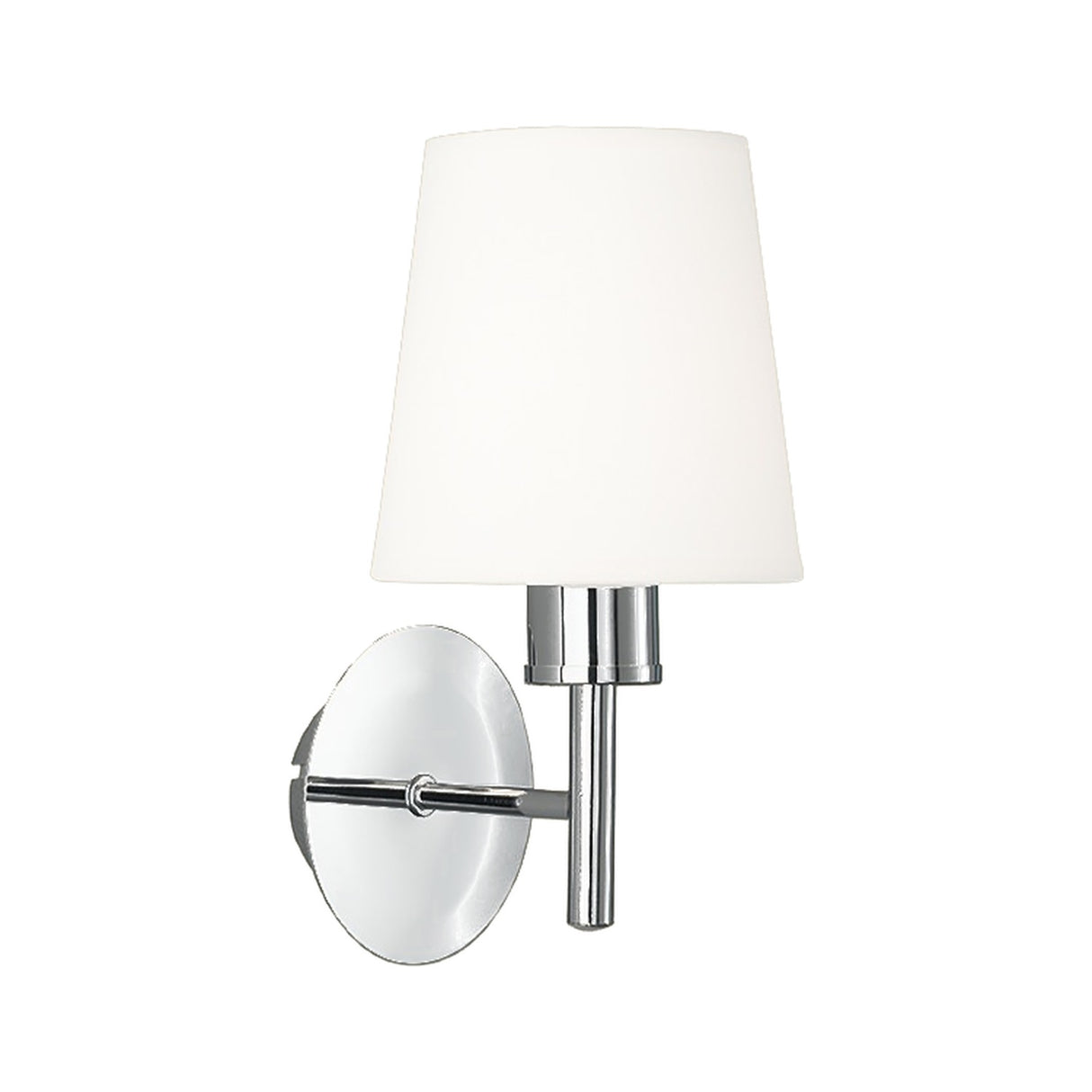 Turin wall light in chrome finish