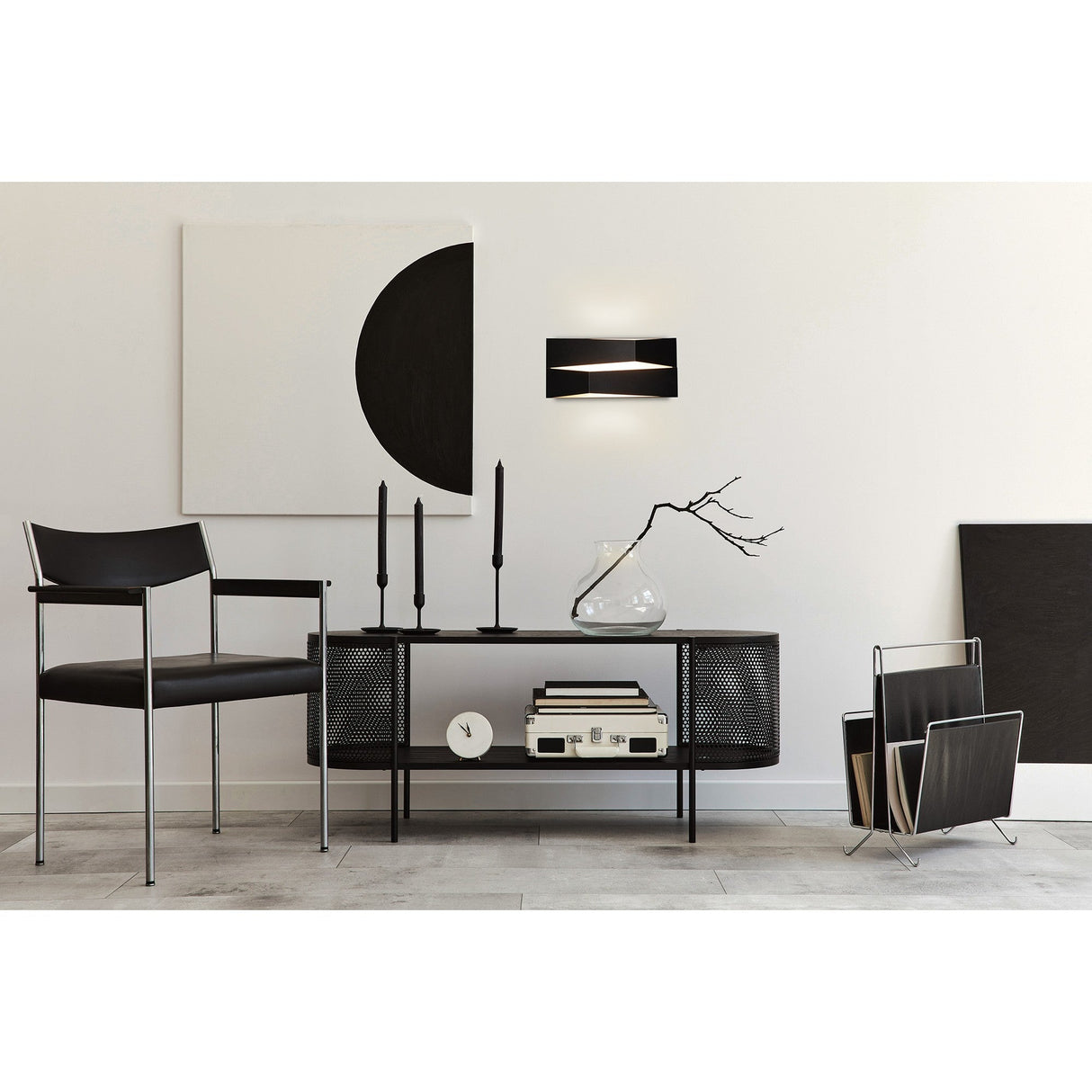 Fuji LED Wall Light 14W 3000K - Black