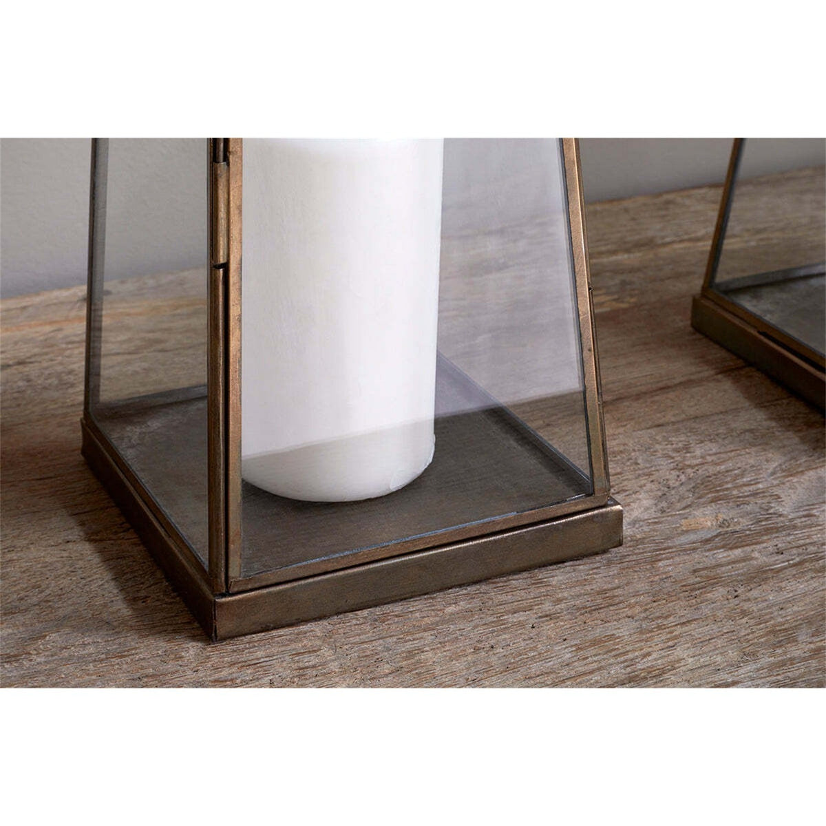 Giva Large Lantern - Antique Brass