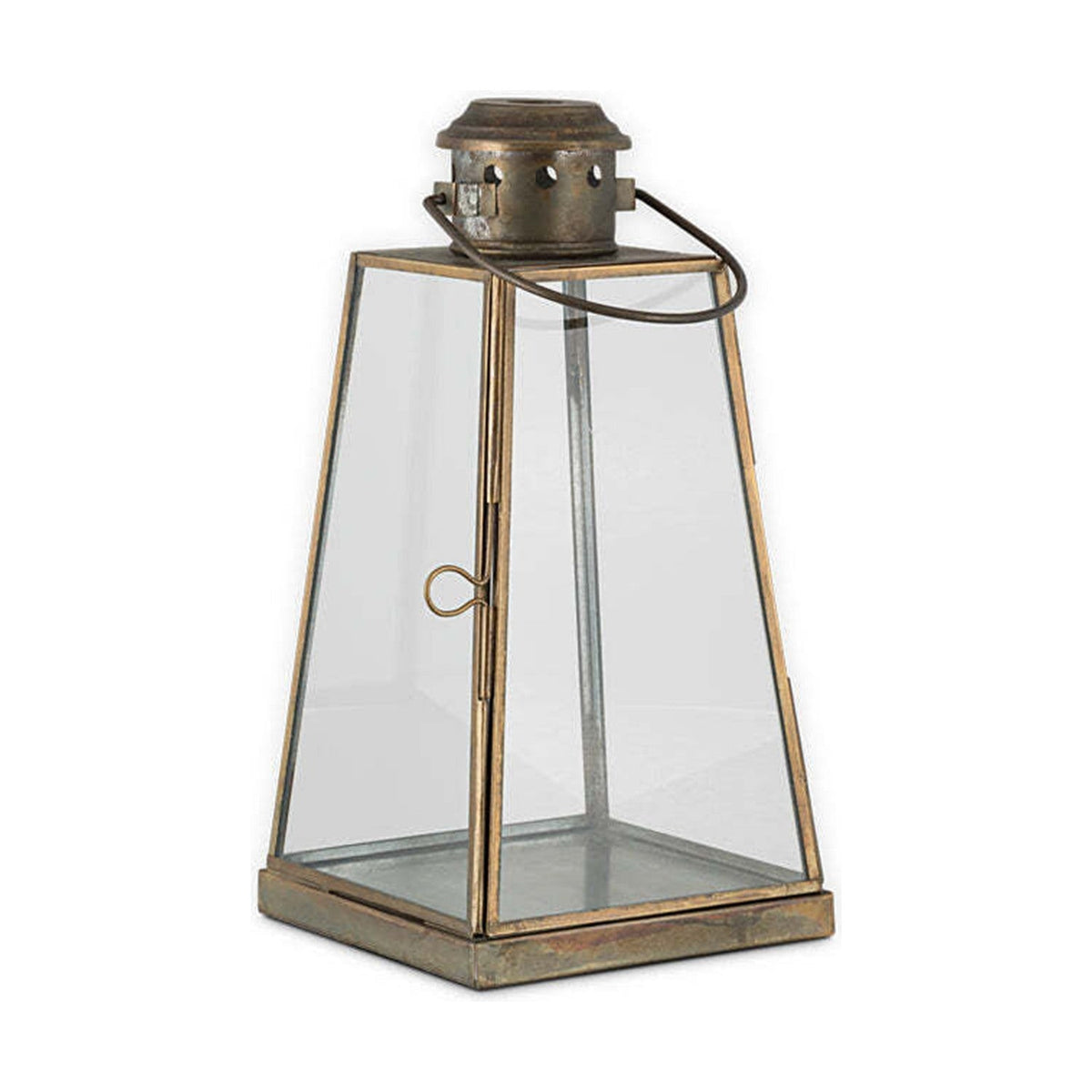 Giva Small Lantern - Antique Brass