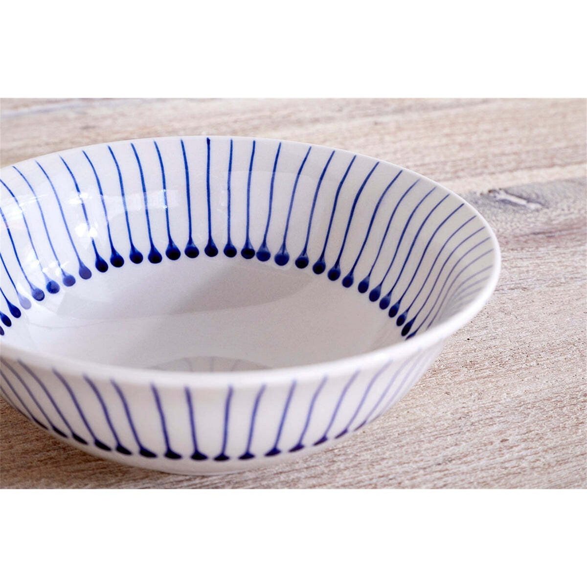 Iba Large Ceramic Cereal Bowl - Indigo