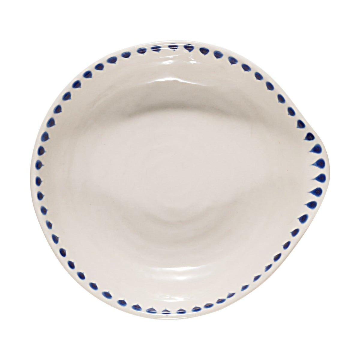 Indigo Drop Ceramic Spoon Rest - Indigo