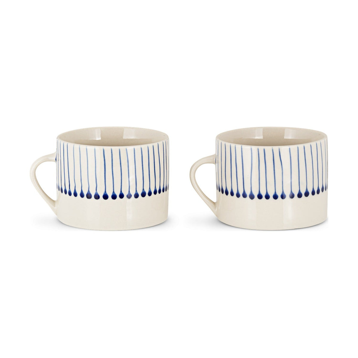 Iba Large Mug - Indigo - Set of 2