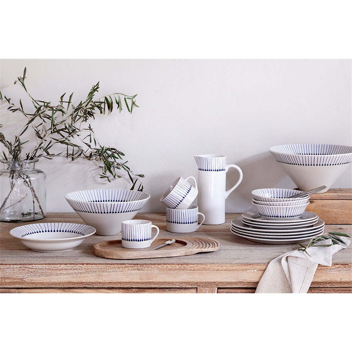 Iba Ceramic Side Plate - Indigo