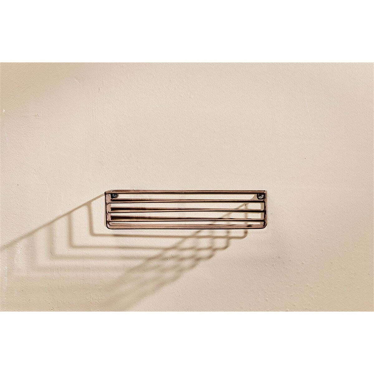 Indore Wire Wall Shelf - Aged Brass