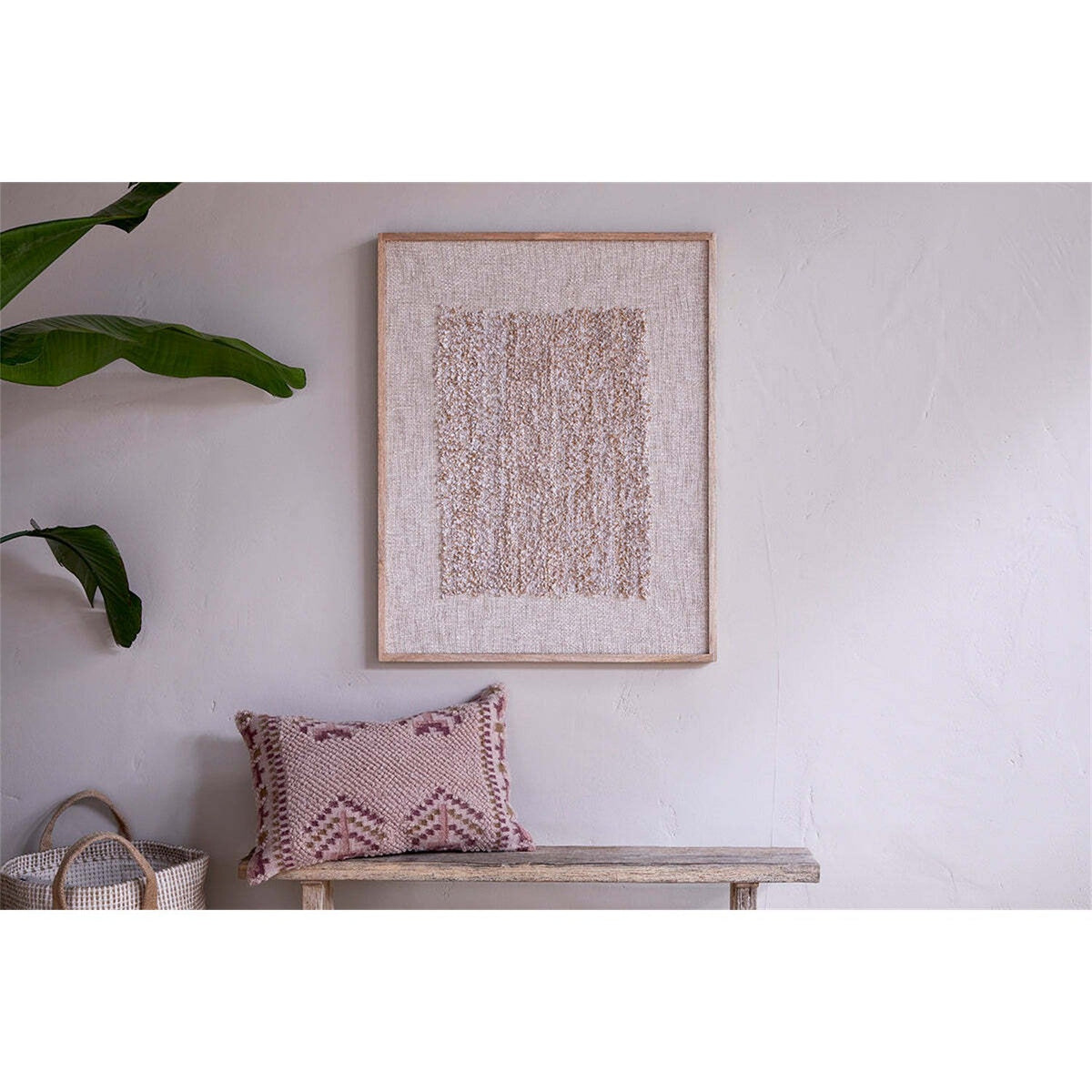 Ikona Textured Wall Art - Natural