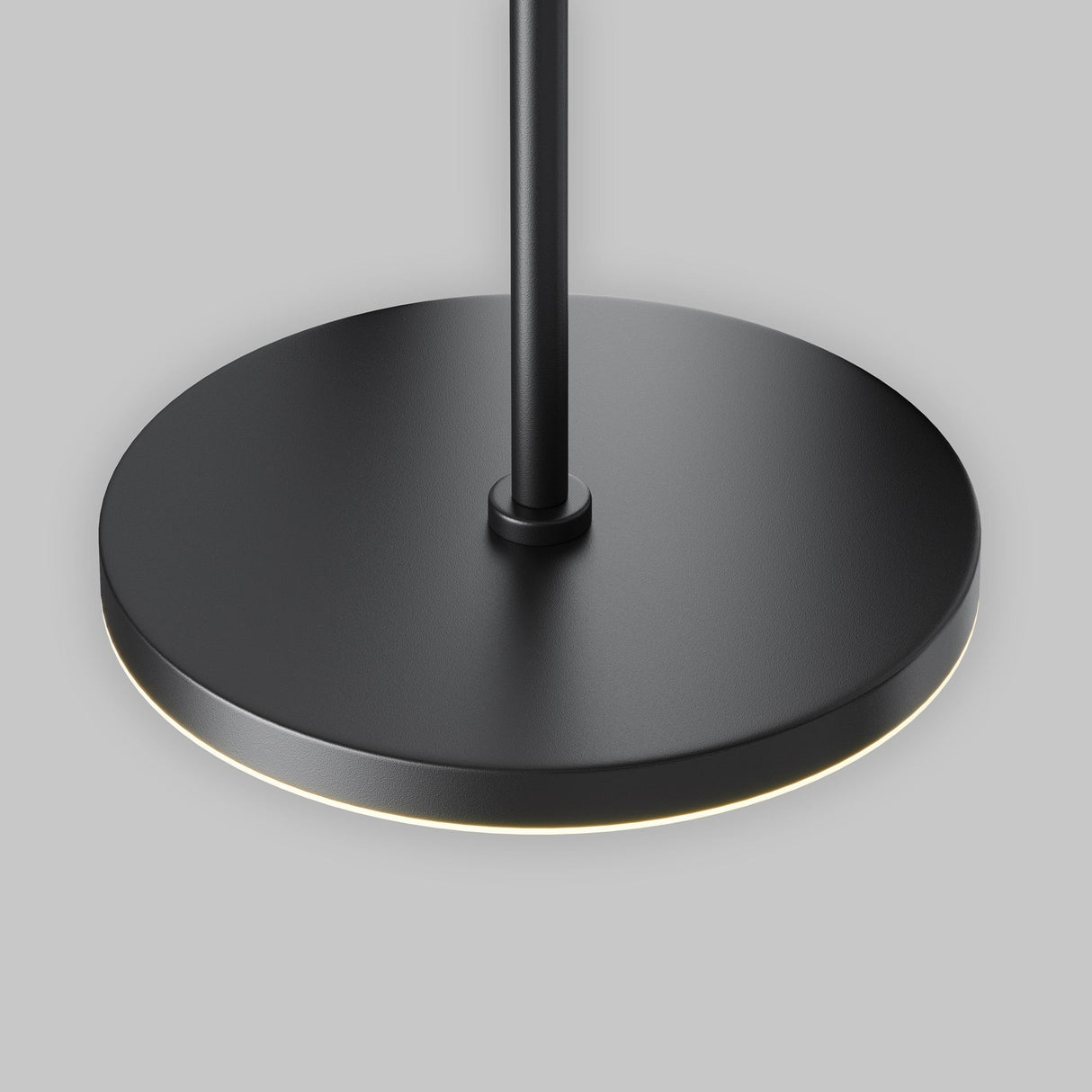 Image photo of Plato LED Magnetic Exility Track Circular Pendant in Black, featuring a modern black finish for elegant lighting.