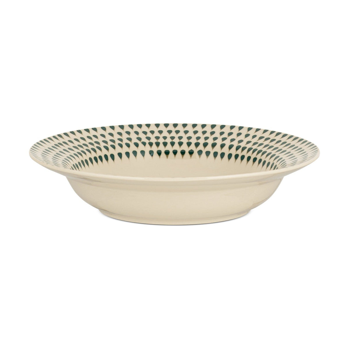 Juniper Drop Pasta Bowl - Cream & Juniper