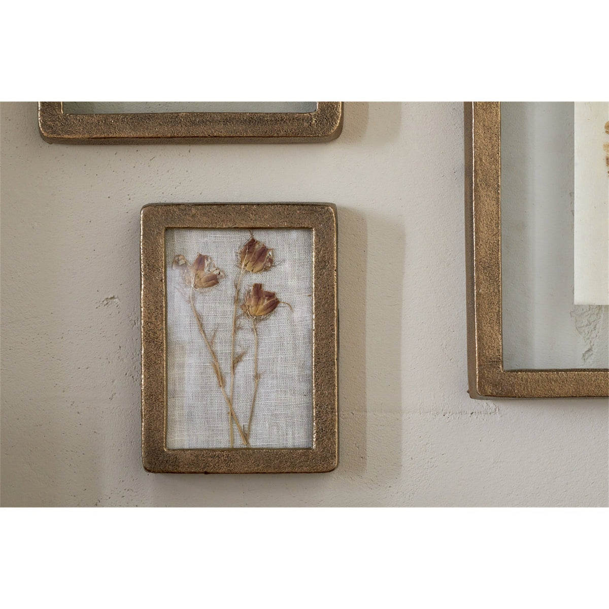 Jahala 8 x 10 Wall Hung Photo Frame - Antique Brass