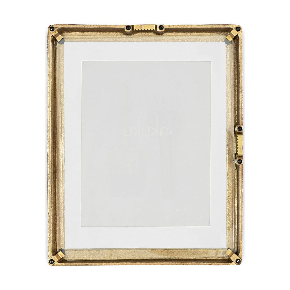 Jahala 8 x 10 Wall Hung Photo Frame - Antique Brass