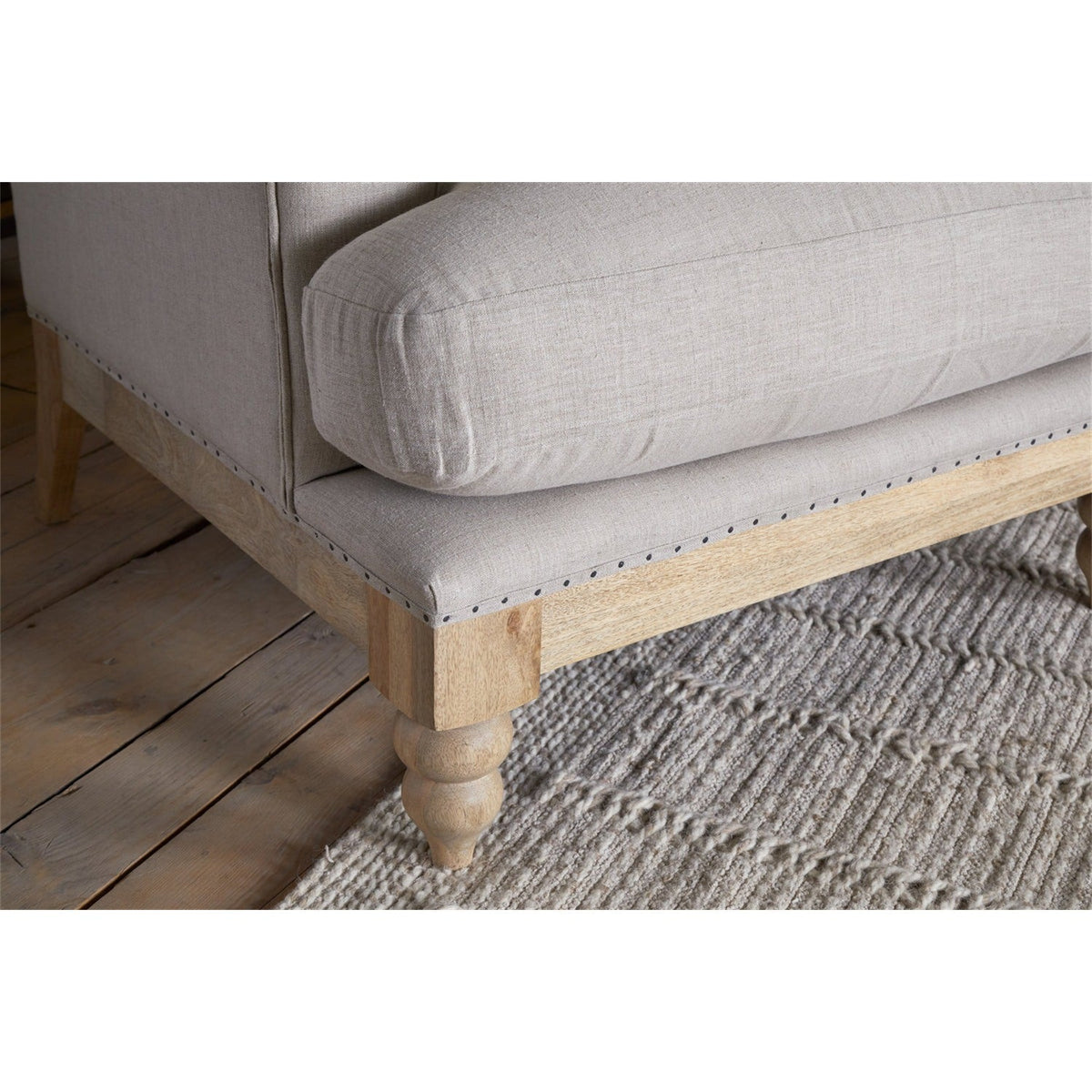 Kashi Linen Armchair - Natural