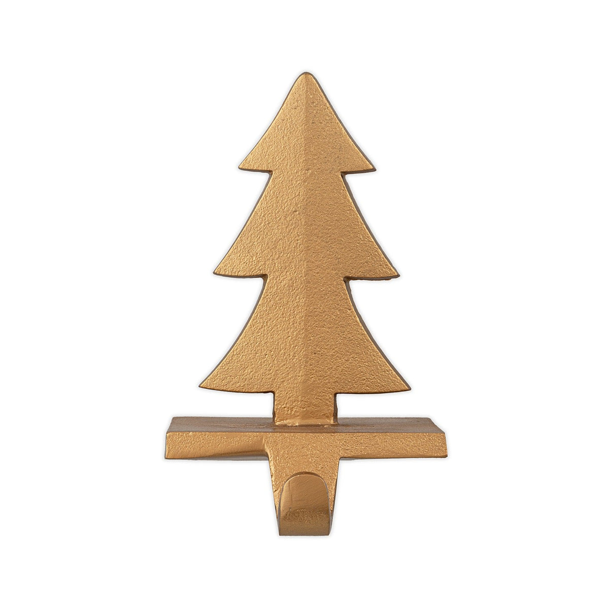 Kotta Tree Christmas Stocking Holder - Antique Brass