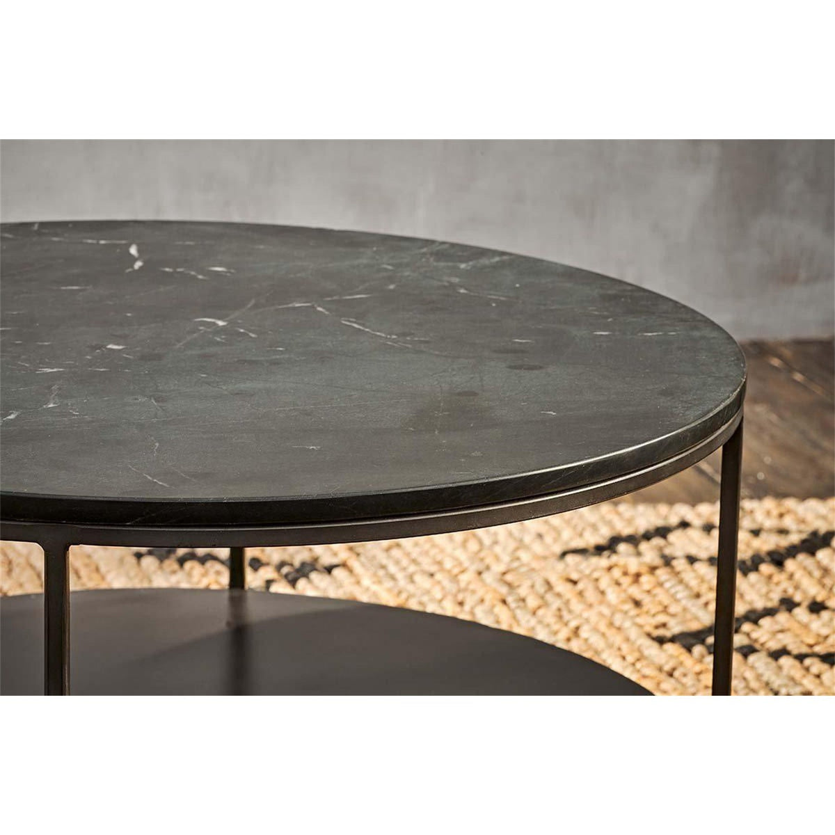 Karoko Marble Coffee Table - Black